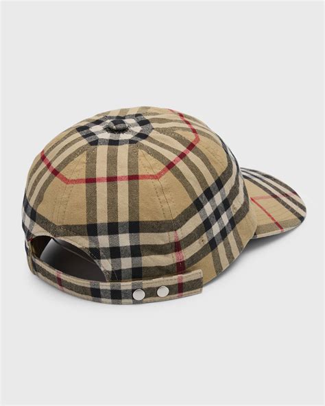 burberry sport mens baseball hat|burberry check cotton baseball cap.